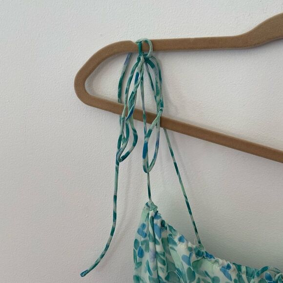 Urban Outfitters Kiss the Sky floral ruching mini dress size XXL NWOT - Picture 5 of 9